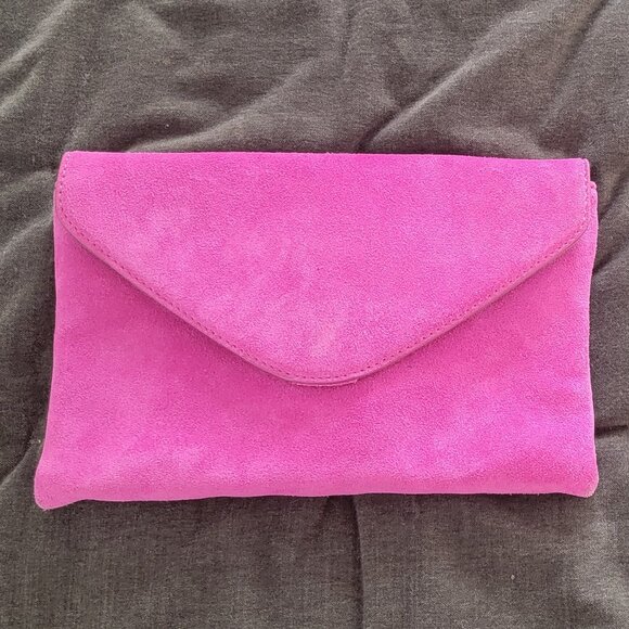 J.CREW Suede shoulder/clutch bag - Picture 8 of 8